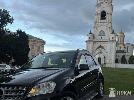 Mercedes, M-класс, 3000, 224, дизель, внедорожник, автомат, полный привод, среднее состояние, левый, черный, 1 850 000 ₽