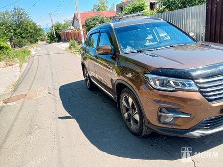 Changan, CS75, 1800, 150, бензин, внедорожник, автомат, полный привод, среднее состояние, левый, коричневый, 2 000 000 ₽