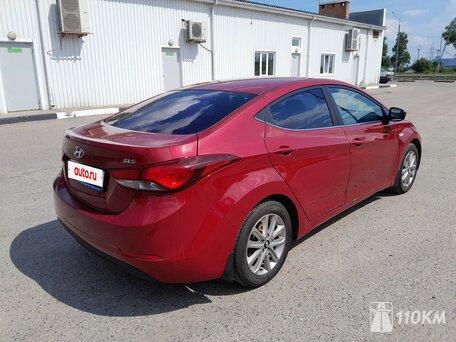 Hyundai, Elantra, 1600, 150, бензин, седан, автомат, передний привод, среднее состояние, левый, пурпурный, 1 150 000 ₽