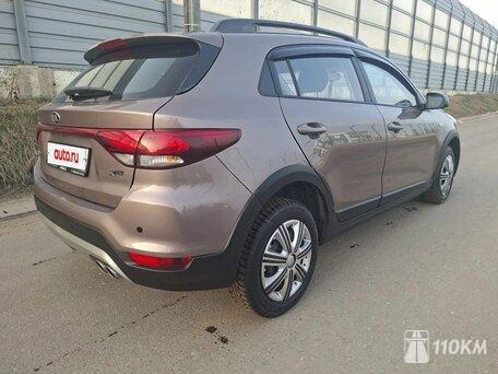 KIA, Rio, 1600, 123, бензин, хэтчбек, автомат, передний привод, среднее состояние, левый, коричневый, 1 130 000 ₽