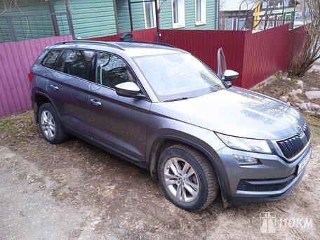 Skoda, Kodiaq, 1400, 125, бензин, внедорожник, механика, передний привод, среднее состояние, левый, серый, 2 300 000 ₽