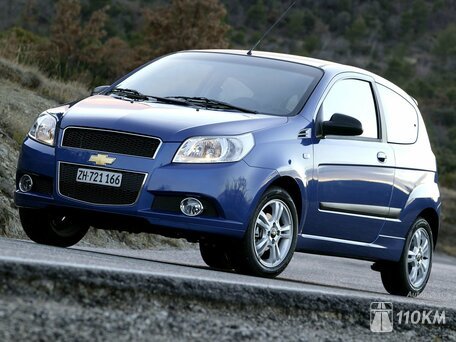 Chevrolet, Aveo, 1200, 72, бензин, хэтчбек, механика, передний привод, среднее состояние, левый, красный, 270 000 ₽