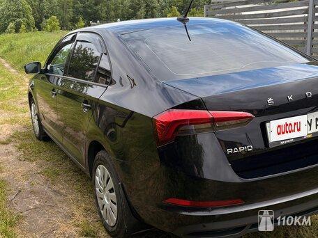 Skoda, Rapid, 1600, 110, бензин, хэтчбек, механика, передний привод, среднее состояние, левый, черный, 1 650 000 ₽