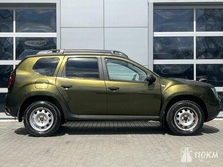 Renault, Duster, 2000, 143, бензин, внедорожник, автомат, полный привод, среднее состояние, левый, зеленый, 1 600 000 ₽