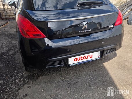 Peugeot, 308, 1600, 150, бензин, хэтчбек, автомат, передний привод, среднее состояние, левый, черный, 540 000 ₽