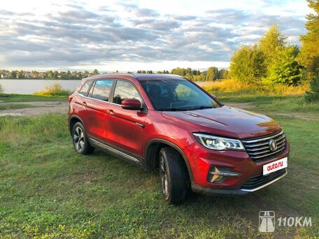 Changan, CS75, 1800, 150, бензин, внедорожник, автомат, полный привод, среднее состояние, левый, красный, 1 850 000 ₽