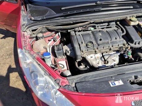 Peugeot, 307, 1600, 110, бензин, хэтчбек, автомат, передний привод, среднее состояние, левый, красный, 465 000 ₽