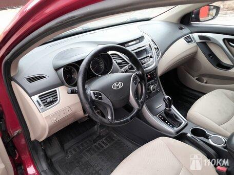 Hyundai, Elantra, 1600, 150, бензин, седан, автомат, передний привод, среднее состояние, левый, пурпурный, 1 150 000 ₽